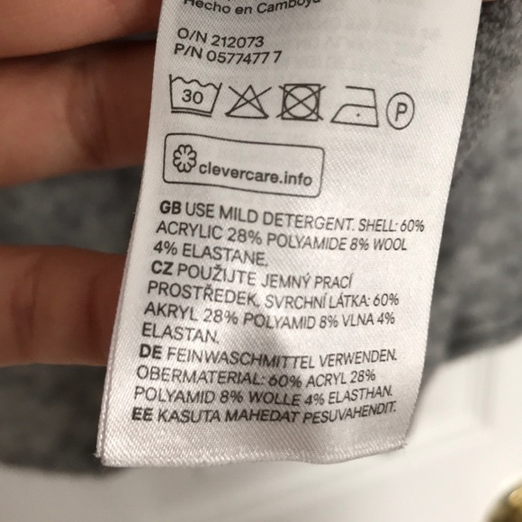 Soft grey bell sleeve sweater - Picture 6 of 6